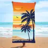 Toalha de Praia de Fibra Ultrafina Transfronteiriça que Absorve Água e Não Solta Fiapos, Personalizada com Fotos, Toalha de Praia Impressa Digital de Secagem Rápida da Amazon