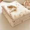 Colcha de Algodão Tricotado Fibra de Soja Classe A Quarto Individual Primavera e Outono Núcleo de Colcha Verão Fresco Uso em Todas as Estações