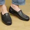 Zapatos de trabajo de tela no tejida de secado rápido para hombre, adecuados para uso en cocina, de chef y en obras de construcción, resistentes al desgaste, antideslizantes, de corte bajo, boca poco profunda, zapatos impermeables