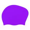 Gorro de Natación de Silicona para Cabello Largo de Mujer 60g En Stock Impermeable Color Imprimible Sin Estiramiento Venta Directa de Fábrica