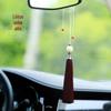 Pendente de carro retrô Liansheng pendente de espelho retrovisor borla de lótus carro pendente de carro feminino uma geração de cabelo