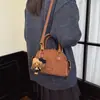 2026 Bolso Coreano de Nicho Bolso de Bowling Bolso Cruzado Bolso de Otoño para Mujer Nueva Moda Bolso Cuadrado Pequeño de un Solo Hombro Mujer