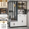 Armário de Entrada Moderno Simples Armário de Sapato para Hall de Entrada Tela de Entrada Integrada para Apartamento Pequeno Uso Doméstico Divisória de Corredor de Luxo Leve Armário de Vinho