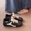 Zapatos de Entrenamiento con Altura Oculta para Mujer 2026 Nuevo Otoño Retro Versátiles Casuales Deportivos Bloque de Color Talla Pequeña Zapatos Forrest Gump