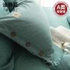 Funda de almohada de algodón Clase A un par para el hogar 48 cm x 74 cm funda de almohada de algodón para niños funda de almohada individual 2023