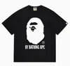 Hit da Internet de Verão 24: Camiseta bAPe Cabeça de Macaco Macaquinho, Camuflagem, Camiseta Unisex Manga Curta Gola Redonda