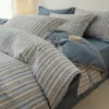 Juego de cuatro piezas activo engrosado de algodón cepillado, nuevo estilo 2026, ropa de cama hipoalergénica para dormir sin ropa, suministro para comercio electrónico, dropshipping disponible
