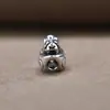 Plata S925 Accesorios para Joyería DIY Plata Tailandesa Retro Lingote Pixiu Cuentas Separadas para Atraer Riqueza y Tesoros Cuerda de Mano para Llevar Cuentas de Plata Venta al por Mayor
