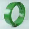 Fabricante de Huizhou Fitas de Embalagem de Aço Plástico Fitas de Amarração Hot Melt Pet Fitas de Aço Plástico Verdes para Embalagem Manual de Caixas