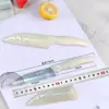 Cuchillo para Fruta de Acero Inoxidable con Funda para Uso Doméstico, Cuchillo Pequeño Afilado para Cocina de Dormitorio Estudiantil, Cuchillo Pelador con Cubierta para Hoja