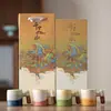 Conjunto de Presente de Xícara de Chá Qianli Jiangshan Lembrança Empresarial Logotipo Presente de Reunião Anual da Empresa para Presentes de Clientes