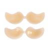 Copa Mango Sujetador de Silicona Sólida Invisible Push-Up Versátil Hebilla Frontal Fino Collaption Para Tirante de Pecho para Vestido de Novia