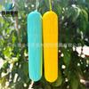 Botella Rollerball Vacía de Color de 18 ml con Agujero para Colgar, Bola de Acero, Plástico PP Mate, Adecuada para Aceite Esencial de Hierba Morada y Perfume