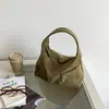 Otoño Invierno Retro Bolso de Gran Capacidad Bolso de Axila para Mujer 2026 Nuevo Bolso de Hombro Único de Ante Felpa Bolso Hobo para Viaje Diario Bolso Dumpling