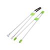 Pinza de basura alargada de acero inoxidable para recolección de basura doméstica, pinza de basura de aleación de aluminio con mango largo.