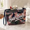 Moda Europeia e Americana Estampa de Leopardo Material de Mergulho Bolsa de Cosméticos Design de Nicho Bolsa para Batom e Cosméticos Bolsa de Higiene Pessoal Portátil para Viagem