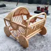 Venda Quente Transfronteiriça Cadeira de Rattan Retrô Infantil Adereços Cadeira Estúdio de Fotografia Adereços de Foto Fotografia de Bebê Recém-nascido