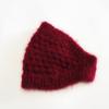 Gorro de Lana Tejida para Otoño e Invierno, Gorro de Piña, Gorro Hueco, Protección Cálida para las Orejas, Gorro de Doble Uso que Puede Usarse como Calentador de Cuello, Material Versátil