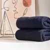 Manta de Tricô Acrílico 50x60 Polegadas, Manta Quente Tecida Texturizada, Manta Decorativa de Sofá para Casa, Viagem, Presente, Uso em Todas as Estações