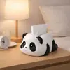 Linda Caja de Pañuelos de Panda para Uso Doméstico, Decoración de Mesa de Café en la Sala de Estar, Portapañuelos Creativo, Alto Valor Estético