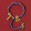 Joias Estilo Chinês Novo, Pulseiras Estilo Xizang, Pulseiras de Reencarnação Artesanais de Alta Qualidade Estilo Étnico, Joias Culturais Xizang Thangka