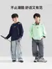Ropa para Niños Zuoxi Camiseta de Manga Larga Algodón Puro 2026 Nuevo Modelo Camiseta Básica para Niños Clase A Top de Otoño para Niños