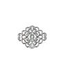 Acessórios de Joias DIY Antigo 30*37mm Padrão Nuvem Xiangyun Mais Vendido Transfronteiriço Peças de Flores de Metal Traje Antigo Leque de Casamento