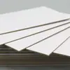 Cartão branco de papelão cartão pequeno embalagem de proteção de cartão 1,5 mm de embalagem de papelão cartão de encosto atacado