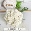 Hortensia Grande Boda Flor Artificial Piruleta Hortensia Salón de Bodas Pared de Flores Arreglo Floral Flor Artificial Estilo Monet