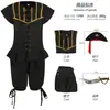 Set de Juego de Rol de Capitán Pirata para Niños Halloween Carnaval Escenario Cosplay Disfraz Suministro Directo de Fábrica Venta al por Mayor