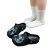 Accesorios DIY para Zapatos Crocs: Cadena de Mariposa Estilo Chanel, Hebilla Decorativa de Sirena, Hebilla Desmontable para Zapato