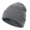 Chapéu de Pescador Curto de Tricô Infantil Unissex Chapéu Quente de Inverno Sem Aba Chapéu de Tricô de Inverno para Adultos Chapéu de Esqui