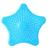 Tampão de Ralo Criativo Colorido Estrela-do-Mar Filtro de Ralo Anti-entupimento para Pia de Cozinha Borracha Drenagem Atacado