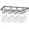 Soporte Creativo para Copas de Vino Boca Abajo Soporte para Copas de Vino Tinto Soporte para Tazas de Cocina Soporte para Tazas Boca Abajo Gabinete de Vino para el Hogar Soporte para Copas Colgante para Bar