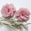 Novo Estilo Suave e Doce Malha de Cinco Folhas Rosa Acessórios DIY Presilha Flor de Sapato Flor de Roupa Acessórios Atacado