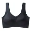 Sujetador Deportivo Anticaída con Copa Fija Ropa Interior Sin Marcas para Mujer Pecho Pequeño Reúne Espalda Bonita Chaleco Integrado