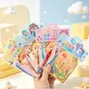Marcador de borla lindo con temática de mascotas estilo ins, marcapáginas creativo y adorable con forma de PP, clip para páginas, papelería