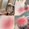 Pincel para Blush Pontilhismo Reah Pincel de Lã Cabeça Plana Pincel de Maquiagem Único Ferramenta de Beleza Cangzhou Pincel de Maquiagem com Cerdas Macias