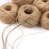 Decoración de Tienda de Color Natural Transfronteriza DIY Retro Hecho a Mano Decoración Navideña Cuerda Gruesa de Cáñamo Cordel Atado Cuerda de Yute