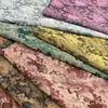 Cerca del punto de la torre de agua satén de imitación de seda con caída de dos colores estilo nacional chino Hanfu cheongsam mejorado tela jacquard
