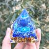 Comércio Transfronteiriço Amazon Pirâmide de Cristal Cascalho de Cristal Cola Resina Decoração Artesanal para Casa e Mesa Presente