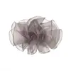 Pinza de plátano de malla de burbujas de nube fresca y dulce con pliegues tridimensionales, capas esponjosas, accesorio de pinza para coleta semi-atada