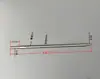 Máquina dosificadora de masterbatch de color, sistema de 16 tornillos, tornillo de acero inoxidable 304 de 8/12/16/20/25/30 mm, soporta
