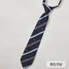 Listrado Estilo Japonês jk/dk Gravata Livre Estilo Preppy Uniforme Estudantil Camisa Vermelha Cinza Azul Uniforme Masculino e Feminino Acessórios