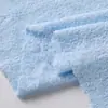 En Stock Tejido de Bucle Tejido de Felpa 100% Algodón Microfibra de Doble Cara, Material de Algodón Puro para Toallas de Baño, Materiales para Zapatos y Ropa