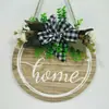 Flores y Plantas Bow da la bienvenida a Ash Home Listing Decoración Colgante de Puerta de Moda para el Hogar