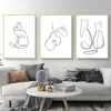 Pintura em Tela de Três Peças para Sala de Estar e Quarto, Tela a Óleo de Alta Definição, Pintura Decorativa Estilo Chinês, Arte de Parede, Feito Sob Medida para Clientes