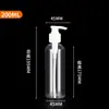 Frasco Transparente de Loção para Animais de Estimação com Bomba de Bico de Pato Tipo Pressão, Frasco Dispensador Cosmético, Frasco de Plástico para Loção 50ml 100ml