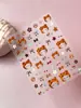 Yitu Cáscara de Hormiga Luz Linda Dibujo Animado Diadema Pegatina para Uñas Dulce Popular Popular Pegatina Decorativa Yt7370