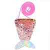Acessórios Bela Adormecida Aurora Rosa Coroa de Sereia Bolsa Colar Conjunto Acessórios Princesa Rosa Dropshipping